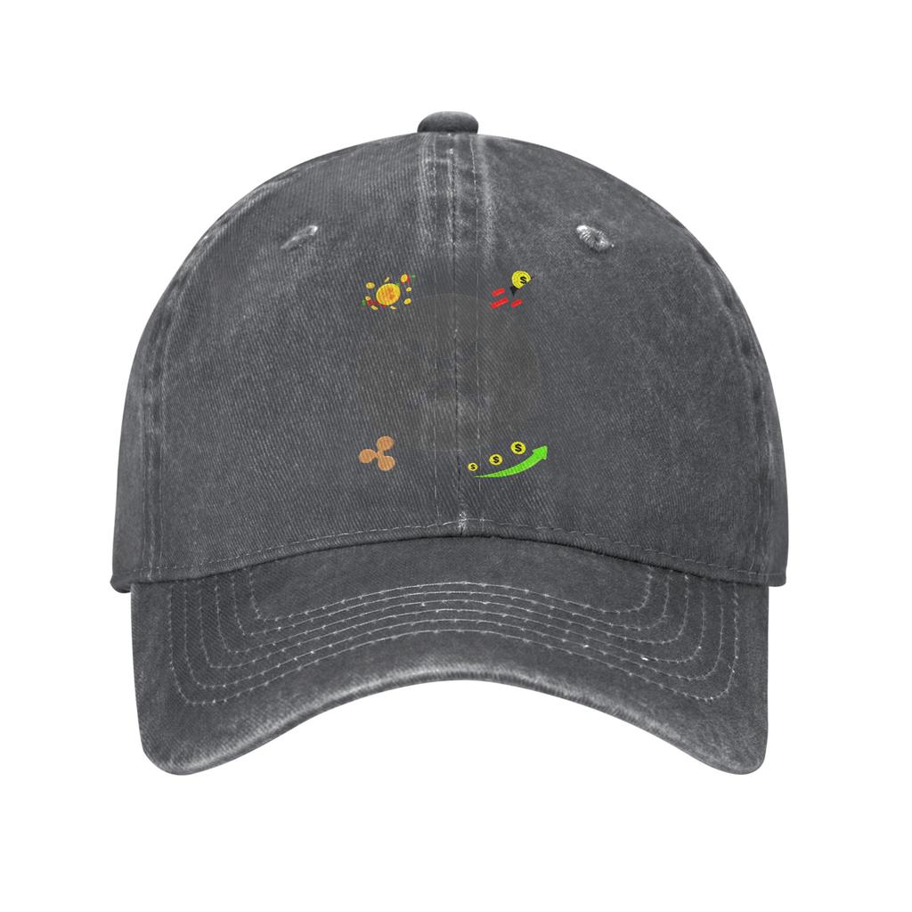 XRP Ripple Sun Baseball Cap  Couple Women Print Trucker Hat Summer y2k Cool Outdoor Gym SunProof Baseball Caps