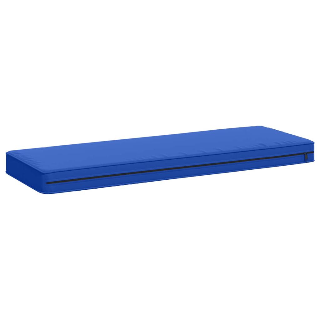 2 piece Bench Cushions VUGHT 2 pcs 100percent Polyester Royal Blue