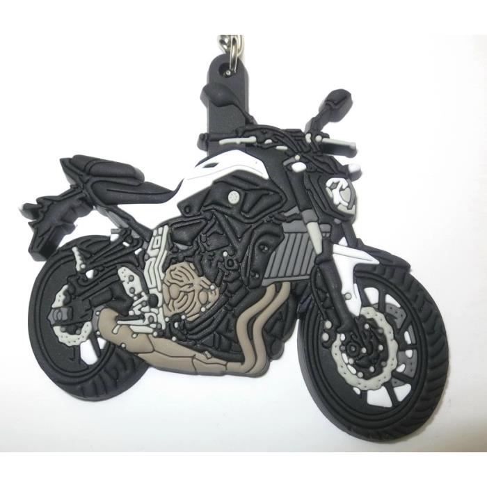 Accessoires Moto - Yamaha - MT 07 - Porte Clé - Noir - Mixte - Adulte