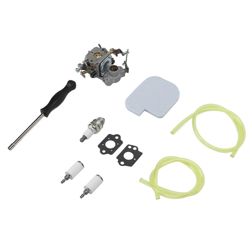Carburetor Air Filter Kit Aluminum Alloy 545070601 for Poulan P3314 P3314WS P3314WSA P3416 P3516 P3516PR Chainsaw
