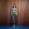 ELLE Comfortable Fashion Commuter Knit Sweater Women tops EZ53111