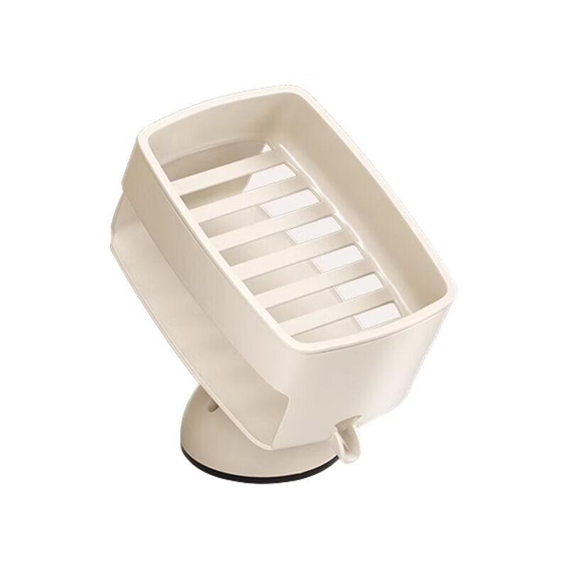 2-Pack Punch-Free Suction Cup Soap Dish