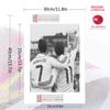 CR7&Kaká Pattern  3pcs 100% Round Full Drill 5D DIY Diamond Painting Embroidery Cross Stitch Rhinestone Décor