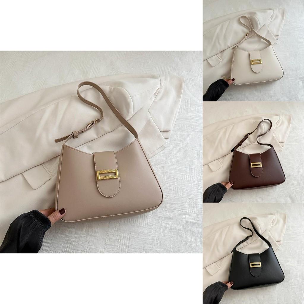 Stylish Chic Shoulder Bag Trendy Pu Leather Small Commuter Purse For Summer 2024