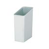 Shinki Gosei Tombo Toss Trash Can, 5.2 Liters, Gray, Simple Design, 13cm Wide X 22cm Deep X 30cm High, O-30, Made In Japan