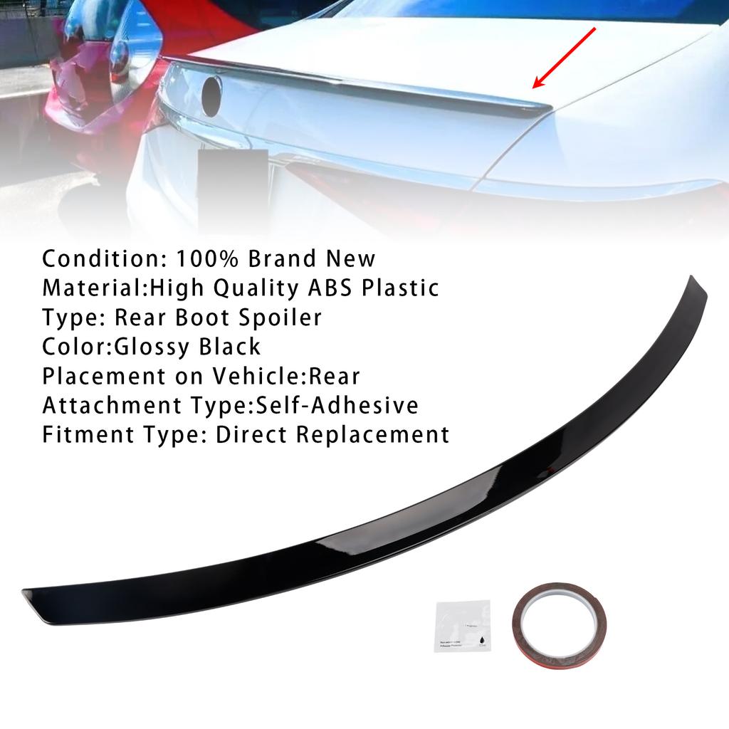 Gloss Black Rear Boot Spoiler For Mercedes-Benz S-Class W223 2021-2025