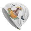 Curious George Collage Bonnet Hat Hip Hop Outdoor Skullies Beanies Hats Unisex Warm Multifunction Cap