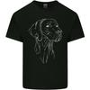 A Weimaraner Gesicht Herren Leichte Baumwolle T-Shirt