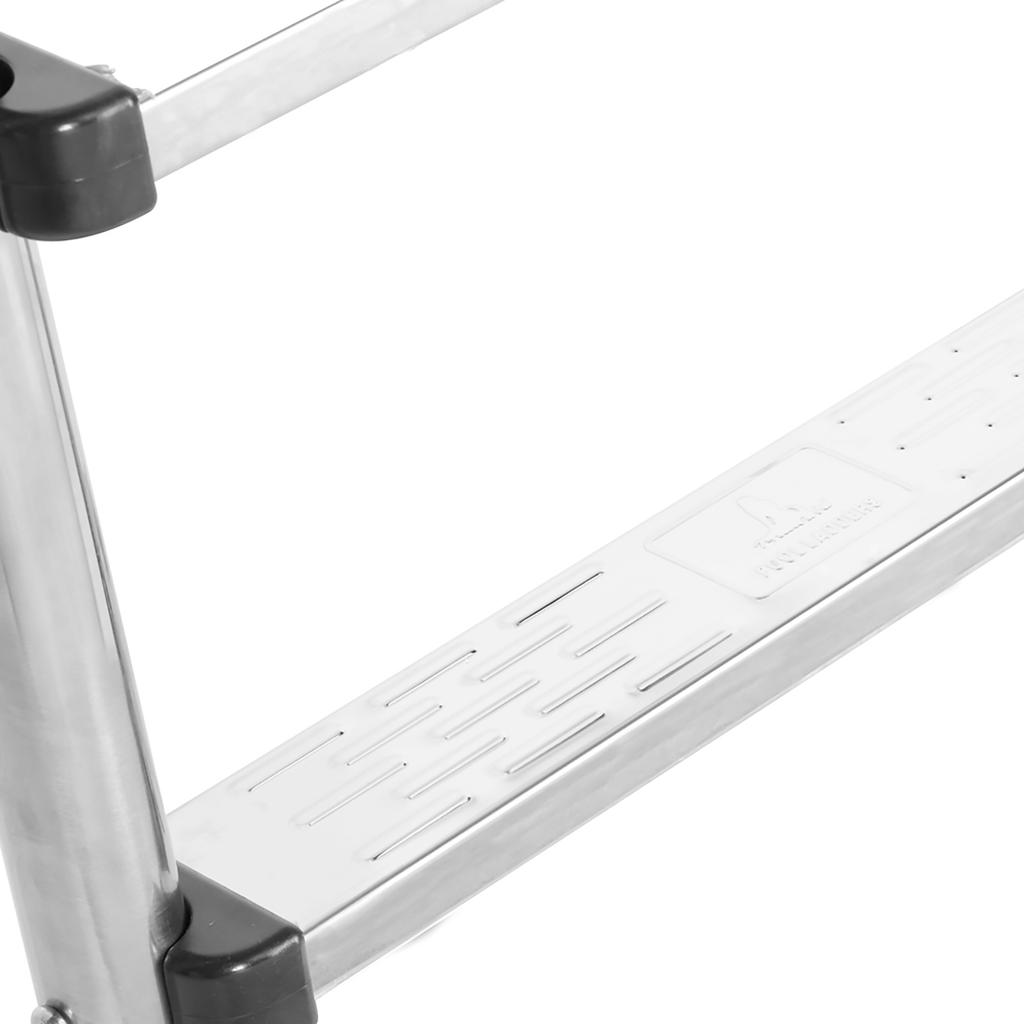 Pool Ladder Stainless Steel Anti Slip Anti Corrosion Swimming Pool Ladder with Two Step Pedal