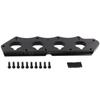 Series H to K Intake Manifold Adapter For Honda Acura Pro K-Series H2K K2H Black Silver Anodized