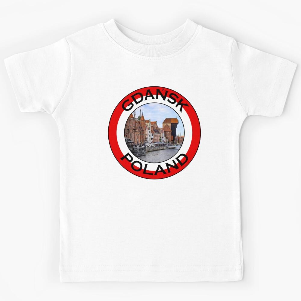 Gdańsk city in Poland Kids T-Shirt 140