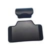 Passenger Backrest Back Pad Black Direct Replaces Rear Case Box Cushion Spare Parts Rear Pad Saddlebag Trunk Passenger Backrest
