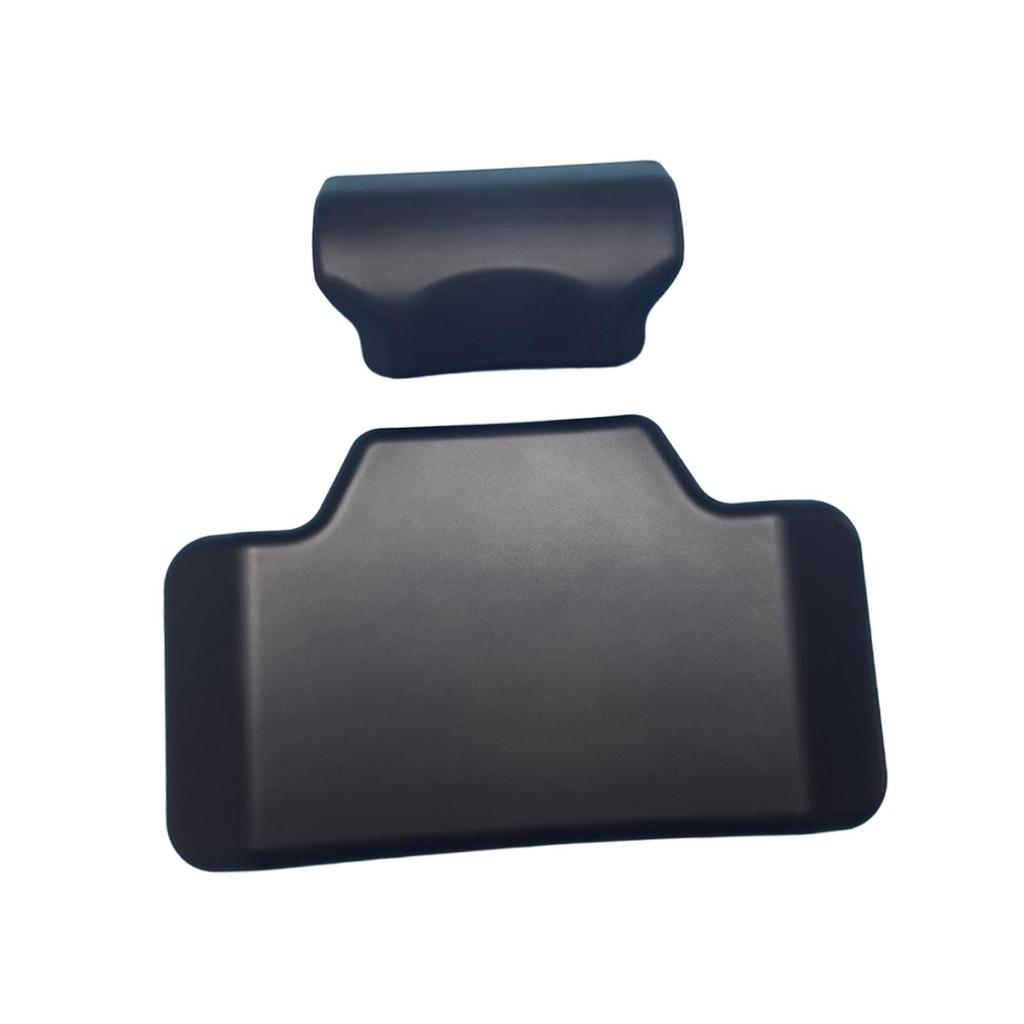 Passenger Backrest Back Pad Black Direct Replaces Rear Case Box Cushion Spare Parts Rear Pad Saddlebag Trunk Passenger Backrest