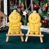 Large Christmas Gingerbread Man Cookie Cutter Mold Gingerbread Boy/Girl Biscuit Fondant Embosser Stamp DIY Party Cake Decoration