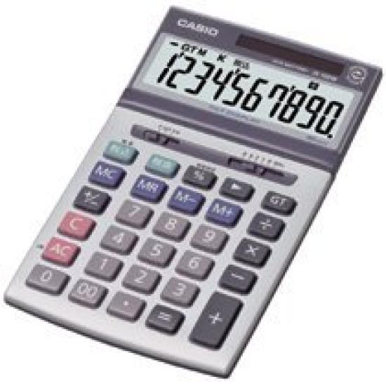 

CASIO authentic practical calculator [JS-100W-N] [Office supplies] серый