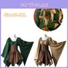Enchanting Medieval Women Woodland Elf Fairy Dress Corset Set For Halloween Magic