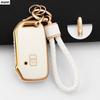 5 Buttons Tpu Car Key Case Cover Fob Keychain For Kia Ceed Cerato Forte Niro Seltos Sorento Soul Sportage Telluride K5 Keyless