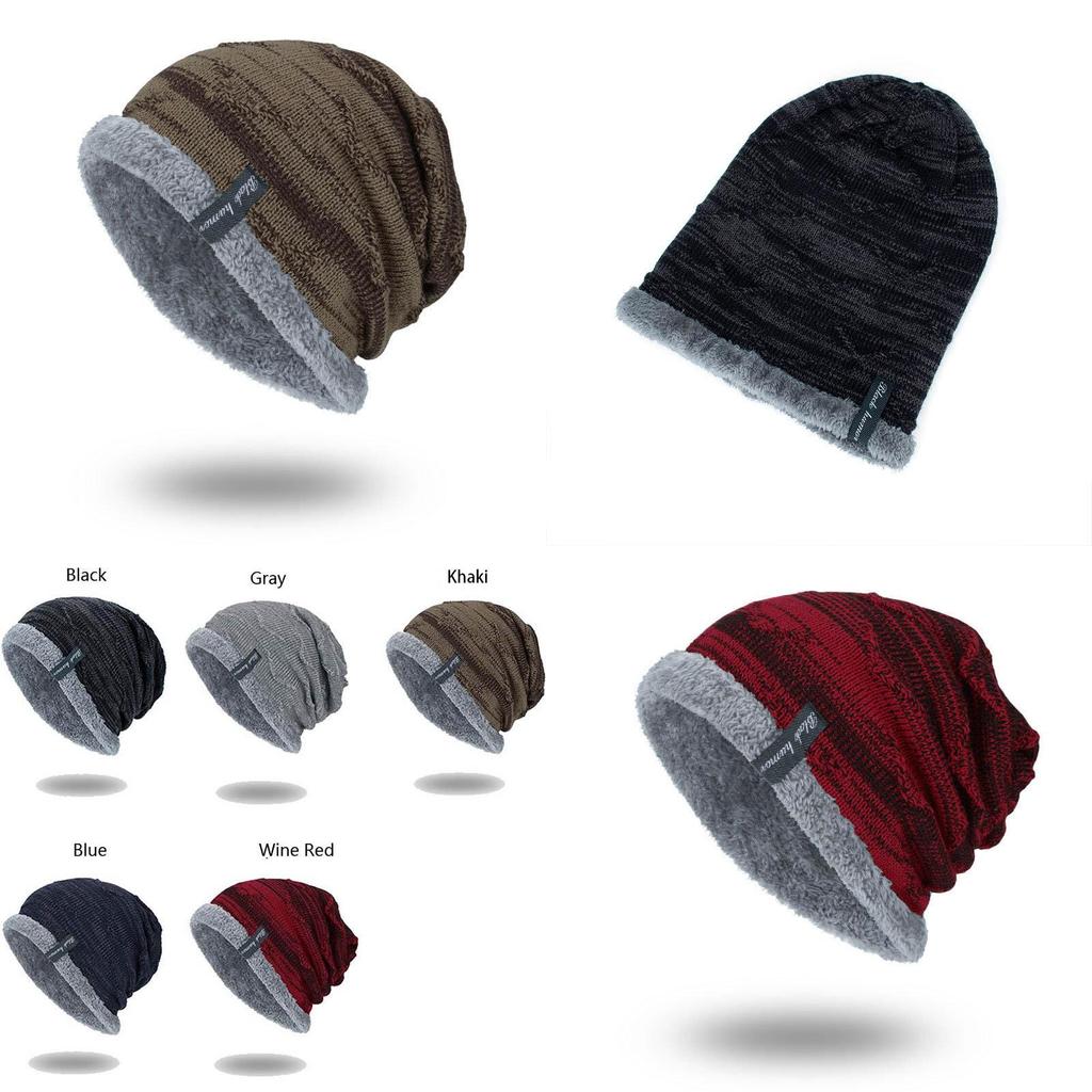 Soft Acrylic Knitted Baggy Beanie Premium Quality Winter Warm Cap For Men Women