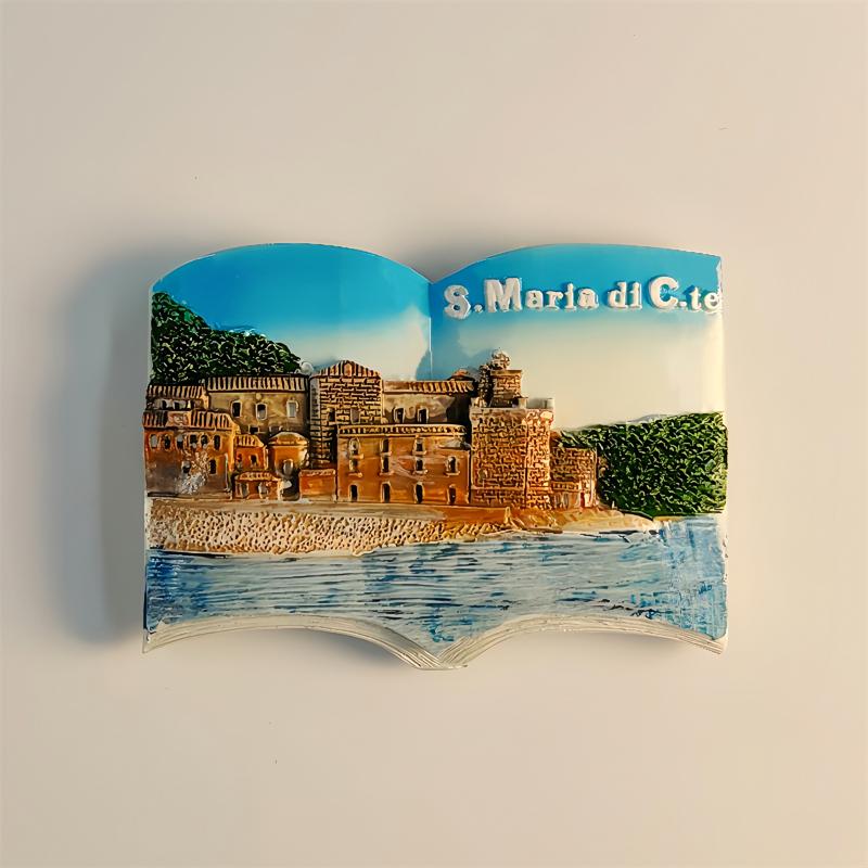 America Washington edifici simbolo 3D Stereoscopico Souvenir turistici Pittura in resina Decorazione casa Magneti da frigorifero