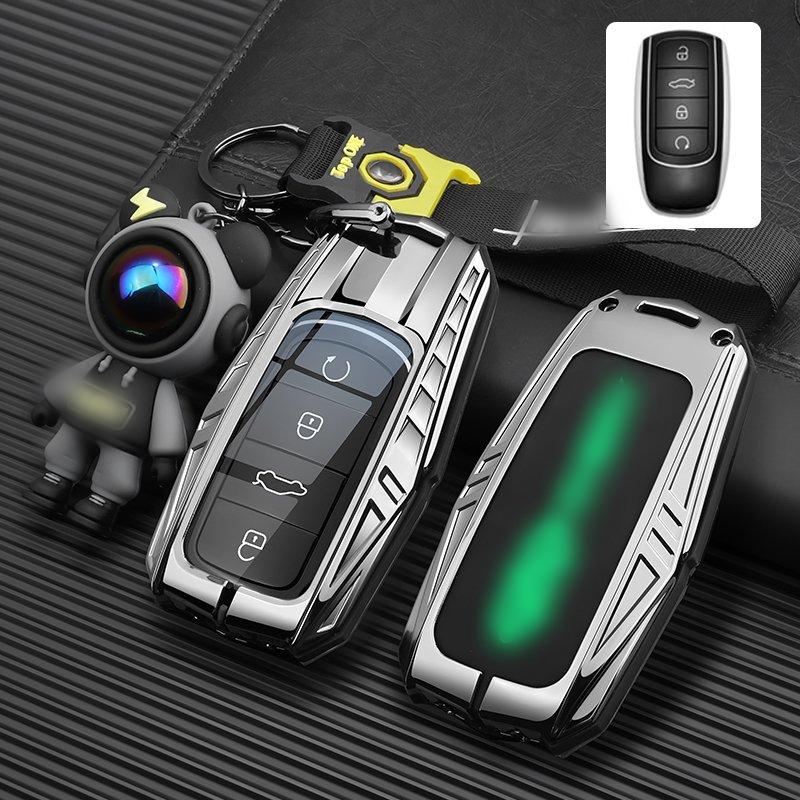 Zinc Alloy For Chery Omoda 5 C5 Tigo 7 8 Pro Max Tigo 7 8 Plus Arrizo 5 Plus Remore Car Key Case Cover Fob Keychain Accessories