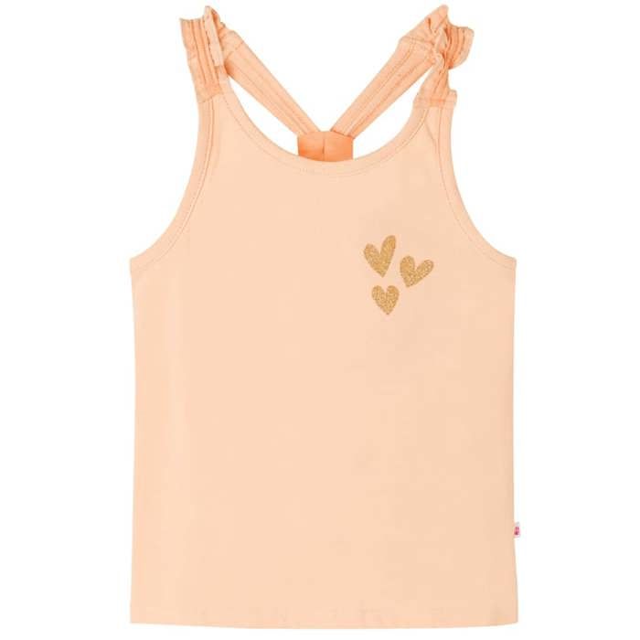Débardeur enfant orange clair 92/104/116/128/140