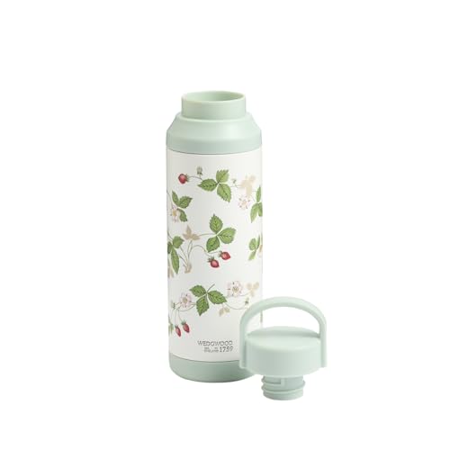 [Officially Imported] Wedgwood Wild Strawberry Thermos, 500ml, Insulated Water Bottle, 1078322