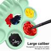 Silicone Paint Palette With Pen Holder Pigment Dispensing Tray Art Student Tools Painting Supplies For Watercolor Oil Propylene