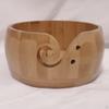 5.9 '' Crochet Yarn Bowl for Crochet, Knitting Holder, Wood Bowl, Basket