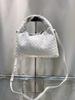Woven shoulder bag underarm bag spring and summer new bag women's bag handmade high-texture dumpling bag tide