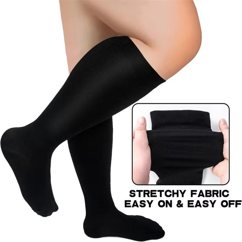 Plus Size Extra Size Fat Sock 2XL-7XL Hosiery New Compression Socks  Women Men