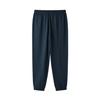 Adidas Weiche Bequeme Hautfreundliche Vielseitige Mid-Rise Stricksporthose Unisex-Hose Dunkelblau KA3977
