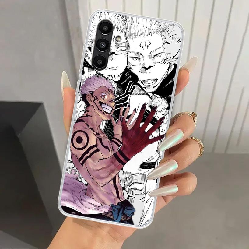 Jujutsus Japan Anime Phone Case for Samsung Galaxy A17 A16 A37 A26 A36 A57 A56 A15 A25 A35 A55 A14 A24 A34 A54 A13 A23 A33 A53 G