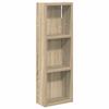 Armoire murale de salle de bain - MAISON EXCLUSIVE - Chêne Sonoma - Bois d'ingénierie - À suspendre - Étagères incluses