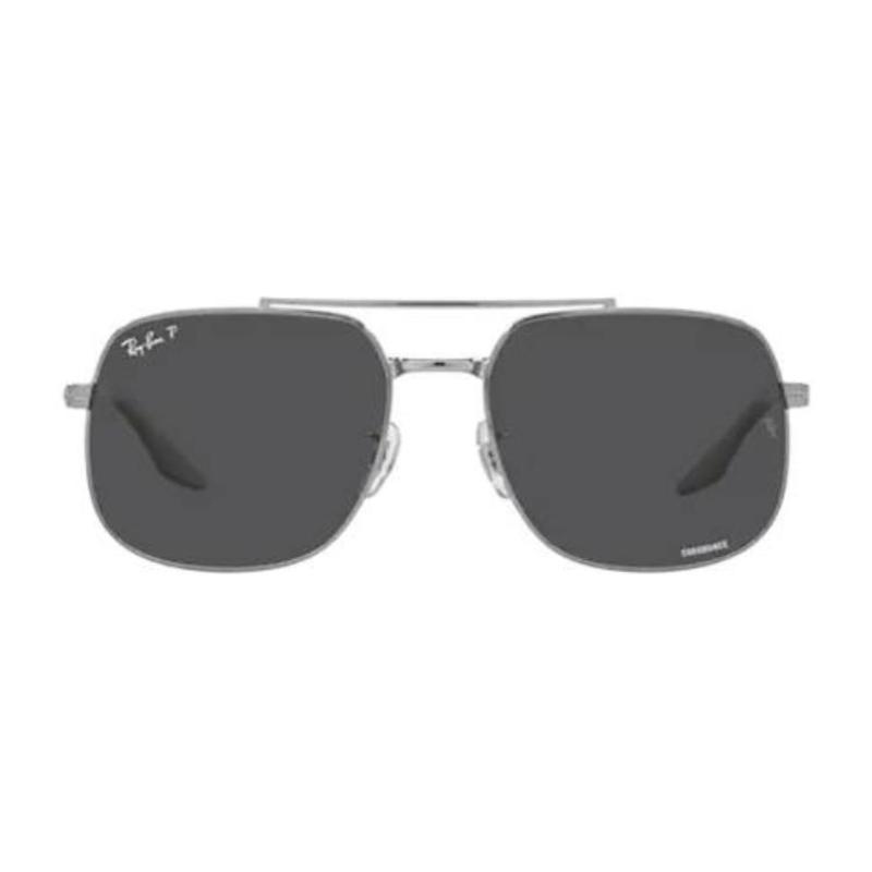 

Солнцезащитные очки RayBan Fashion Trend Aviator из сплава Унисекс Черные 59 чёрный