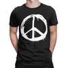 Classic Funny 100 Cotton Tshirt Peace Tops Tees For Unisex