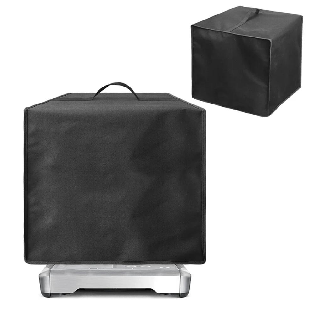 1PC Coffee Machine Dust Cover 40*40*40cm 420D Oxford Cloth Coffee Machine Protection Cover Waterproof Foldable Covers Black