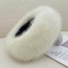 Thick Winter Hat Imitation Fox Fur Wide Headwrap Fashion Elastic Ski Hats  Winter