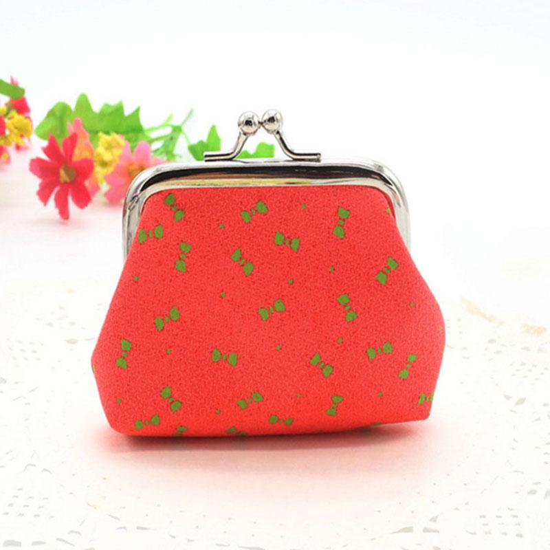 Buy Garden Fabric Fashion Buckle Coin Purse Mini Clip Bag Coin Bag at