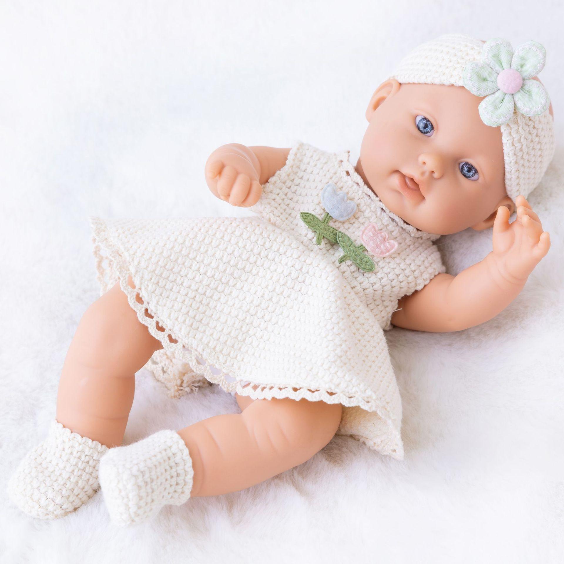 

Трансграничная горячая распродажа 12-дюймовая кукла-младенец Милая виниловая кукла Спящая с успокаивающей куклой Кукольная фабрика Прямые продажи 30CM