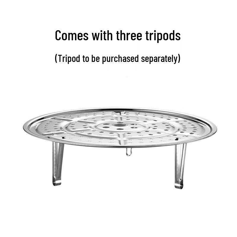 EFULLOT Stainless Steel Steaming Plates & Stands
