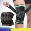Compression Strap Wrapped Knee Pads for Basketball, Running, Fitness, Cycling, Knitted Sports, Compression and Breathability