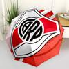 River Plate, Badge Automatic Opening and Closing, 8 Rib Structure Portable Umbrella, Suitable for Men and Women In All Seasons  Perfect Gift