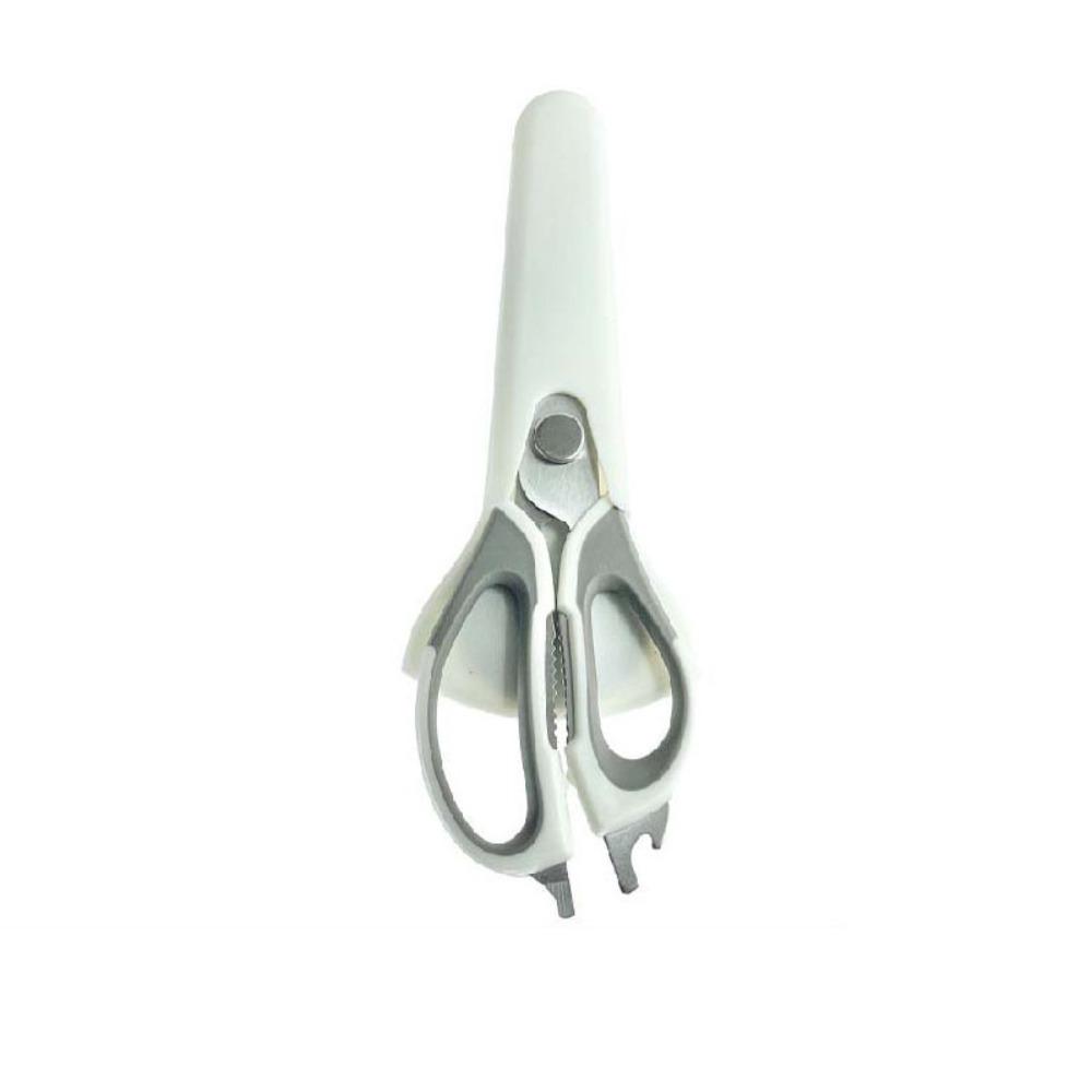 Ergonomic Handles Refrigerator Magnetic Scissors with Protective Cover Kitchen Scissor  Fish