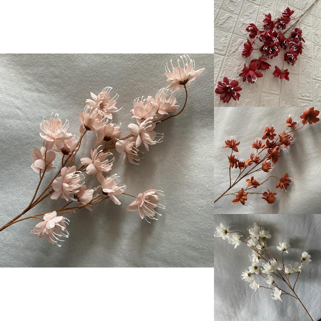 Artificial Silk Flowers For Wedding Centerpieces Home Dcor Realistic Photography Backdrop Props