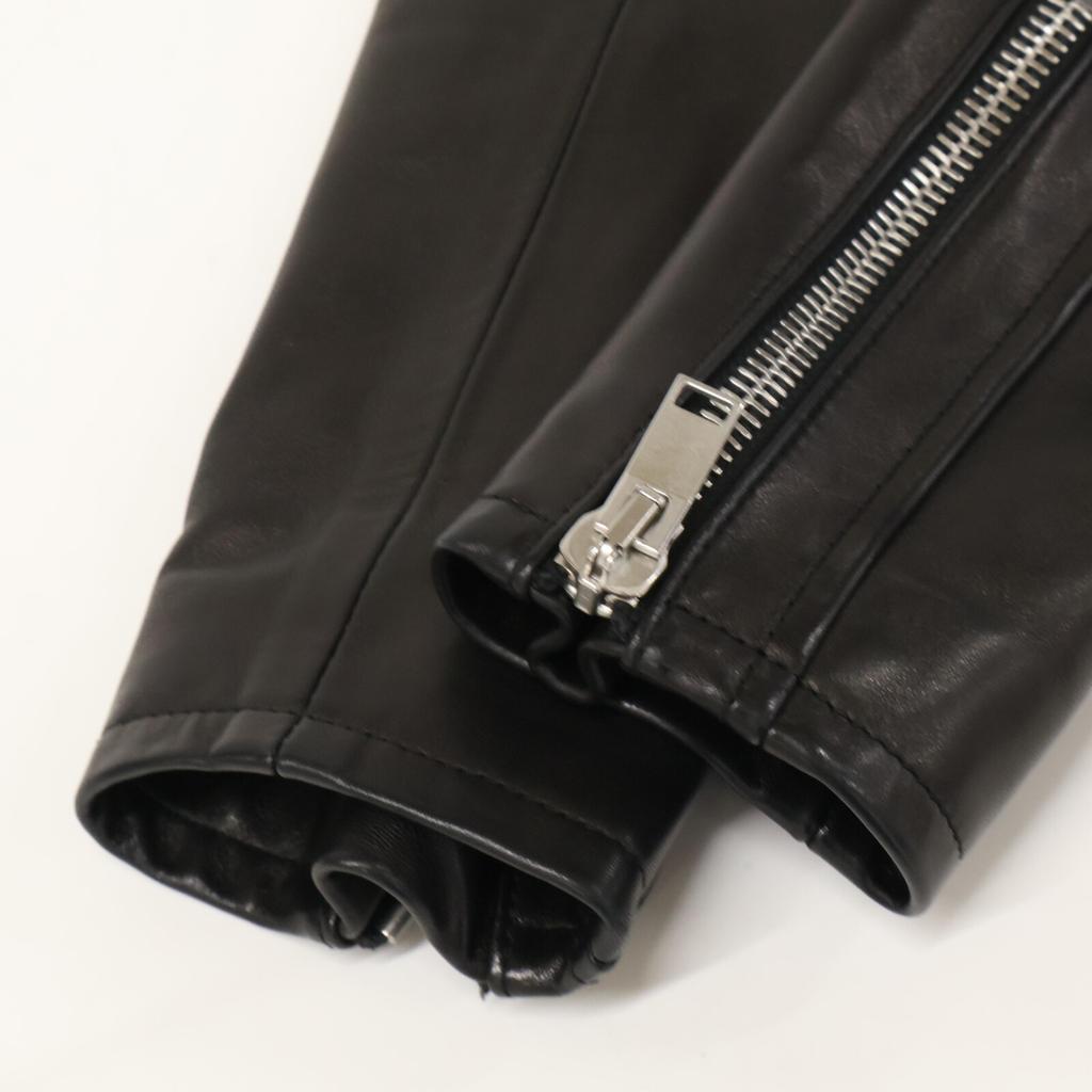 SAINT LAURENT PARIS Domestically authorized, 2015 model, 397287 Y5YA2, Eddie's period lamb leather double rider jacket Jacket 36 blackUsed