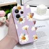 Gilded Sunflowers Phone Case For Xiaomi Redmi Note 14 13 12 12S 11 11S 10 10S 9 9S 14C Pro Plus 4G 5G Liquid Silicone Cover