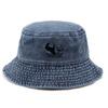 Bucket Hat Vintage Fishing Hat For Men Sun Protection Outdoor Use Fitness Cap Bodybuilding Culture Street Stylewear Hats Gym Cotton Washed