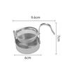 304 Stainless Steel Loose Leaf Tea Strainer Rotating Basket Tea Leaf Filter  Tea Serving