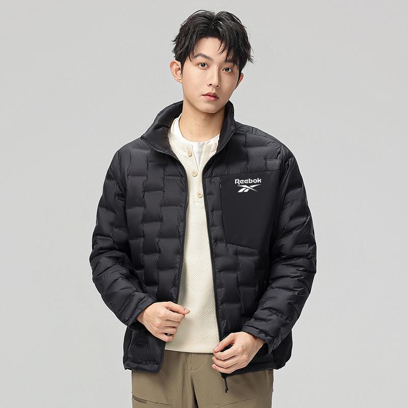 Reebok Down Jackets Unisex Stand Collar Lightweight Quilted Down Jacket 25SRM662U