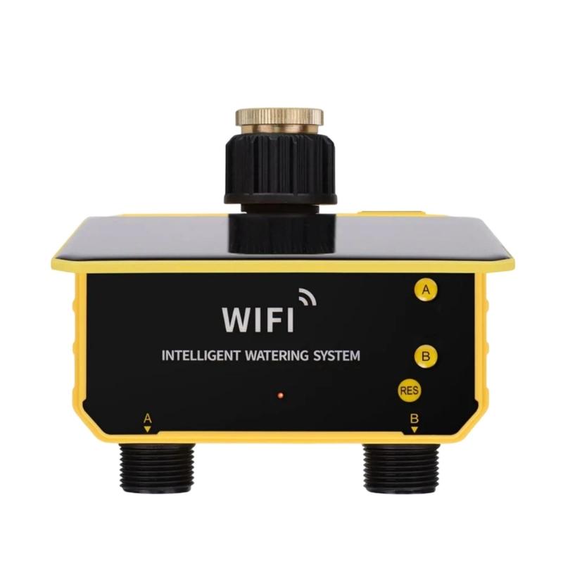 Solar Irrigation Timer Intelligent APP Control Automatic Irrigation System Outdoor Water Timer Garden Watering Tool 1